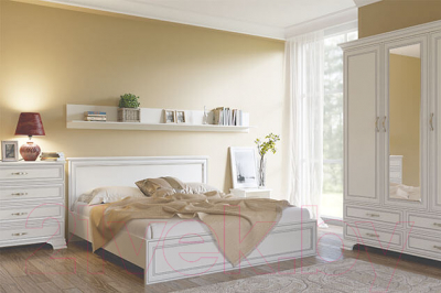 Двуспальная кровать Anrex  Tiffany 160 с ПМ - фото