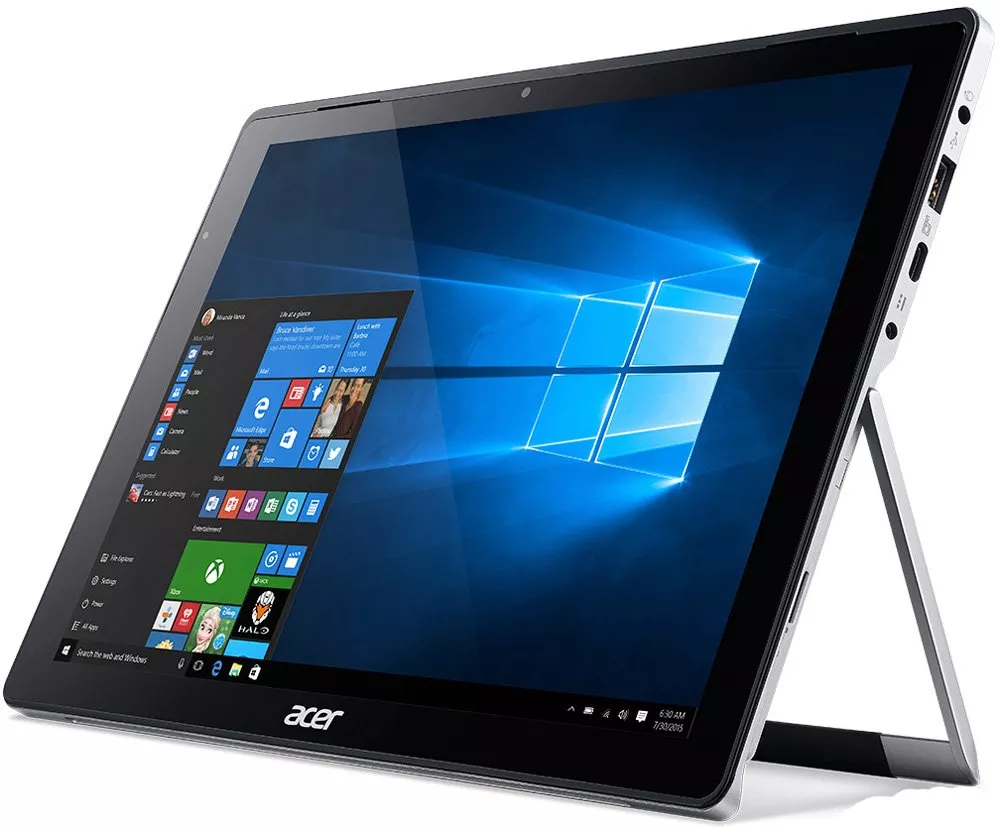 Планшет Acer Switch Alpha 12 SA5-271 256GB Silver (NT.LCDER.015) - фото
