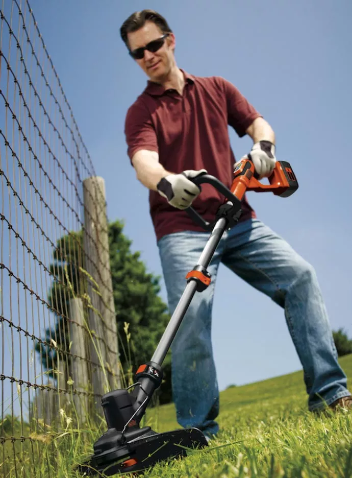 Триммер аккумуляторный Black&Decker GLC3630L20-QW - фото
