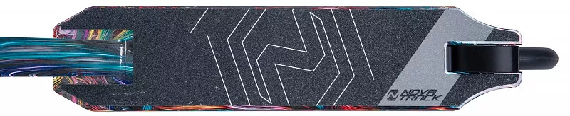 Самокат Novatrack Pixel BL Multicolor 110A.PIXEL.MC20 - фото