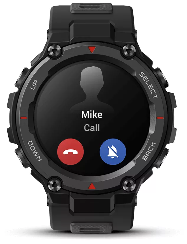 Гибридные умные часы Amazfit T-Rex Pro (черный) - фото