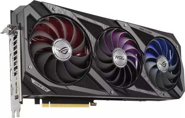 Видеокарта Asus ROG Strix GeForce RTX 3080 Ti OC Edition 12GB GDDR6X - фото