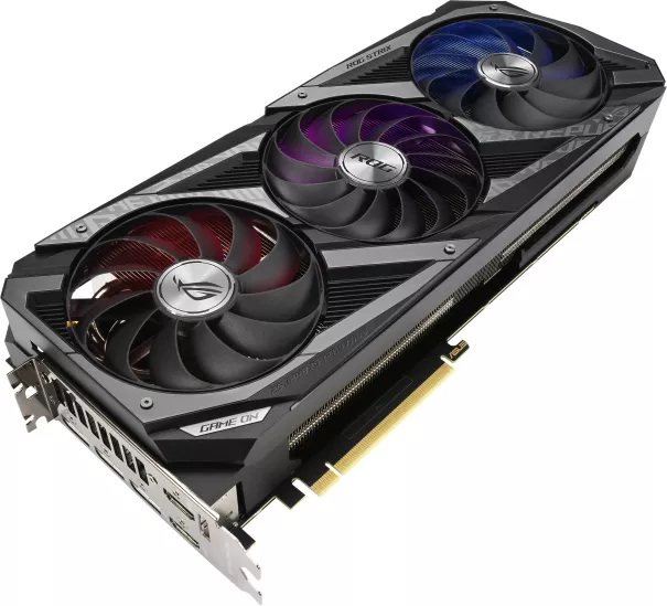 Видеокарта Asus ROG Strix GeForce RTX 3080 Ti OC Edition 12GB GDDR6X - фото