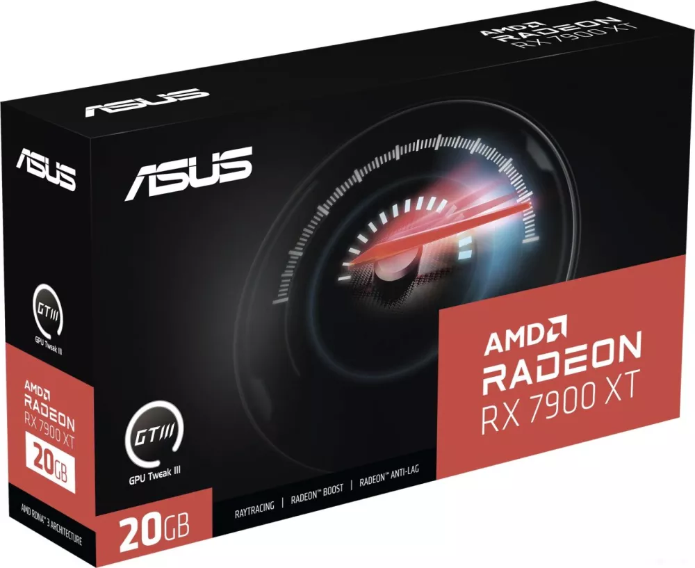 Видеокарта ASUS Radeon RX 7900 XT 20GB GDDR6 RX7900XT-20G - фото