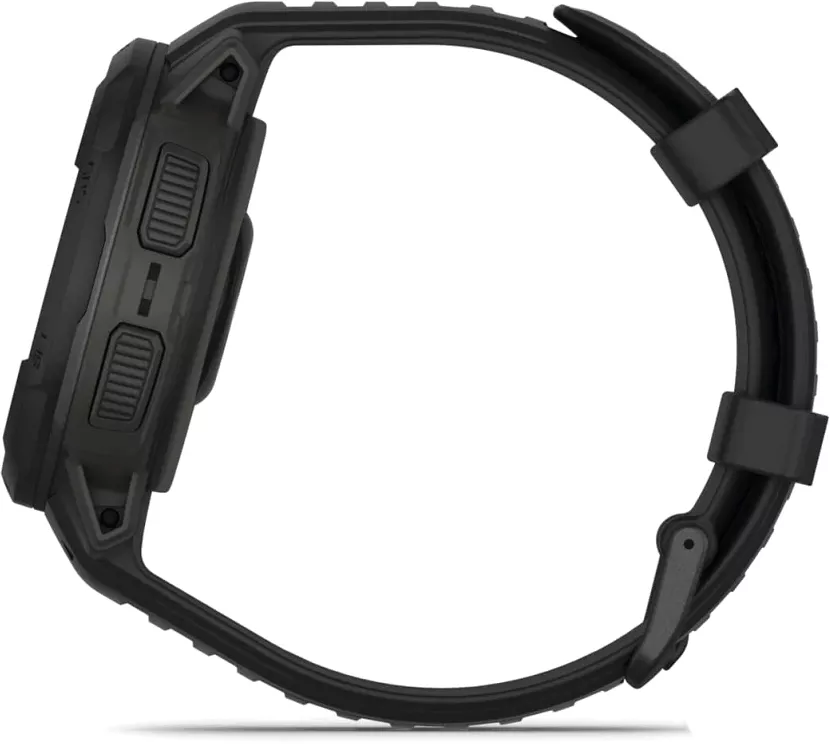 Умные часы Garmin Instinct Crossover Solar Tactical Edition 45 мм (черный) - фото